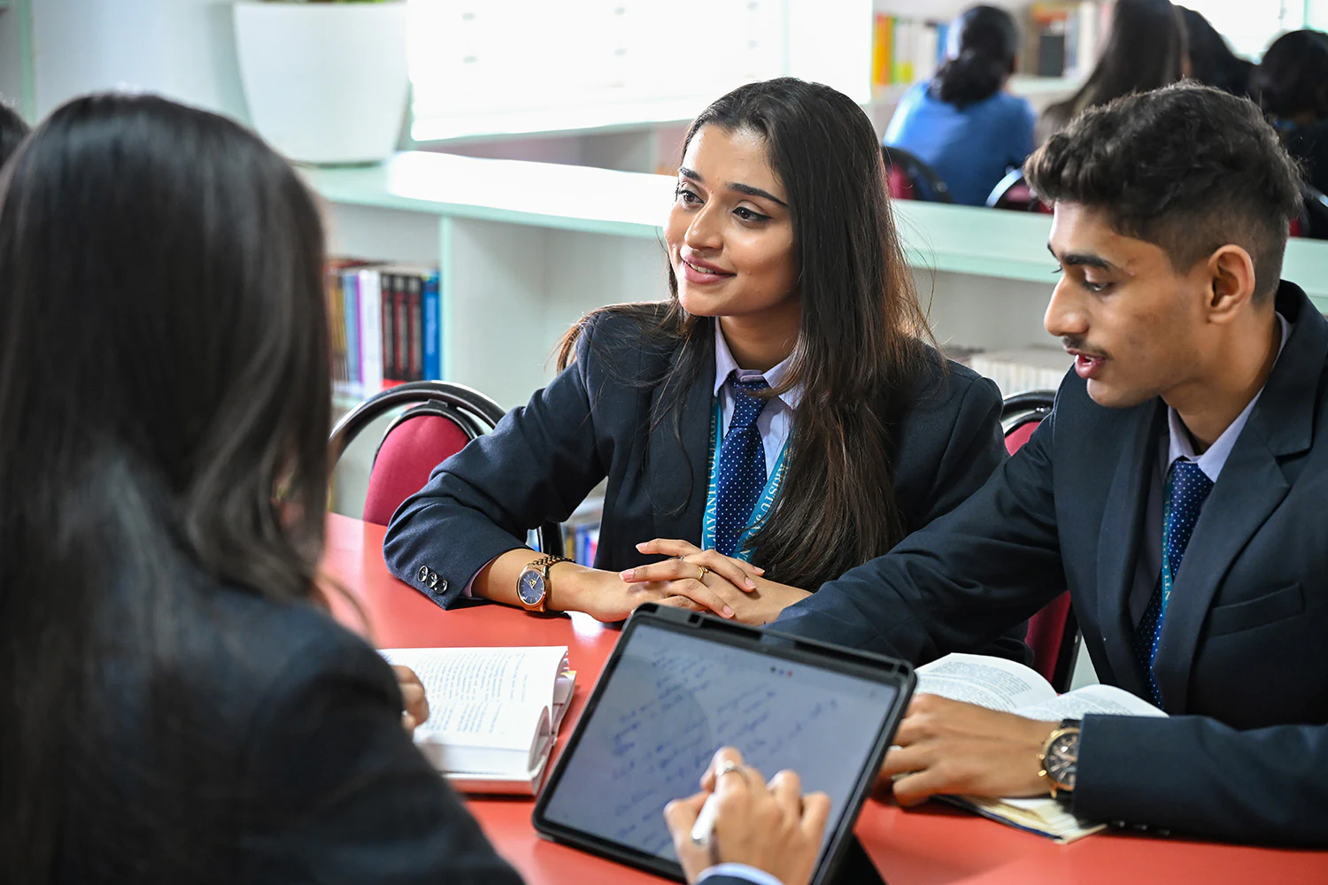 Business Management Campus Interaction